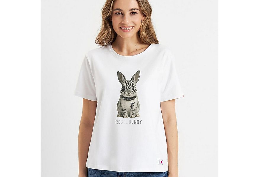 Frieda & Freddies T-Shirt Rebel Bunny günstig online kaufen
