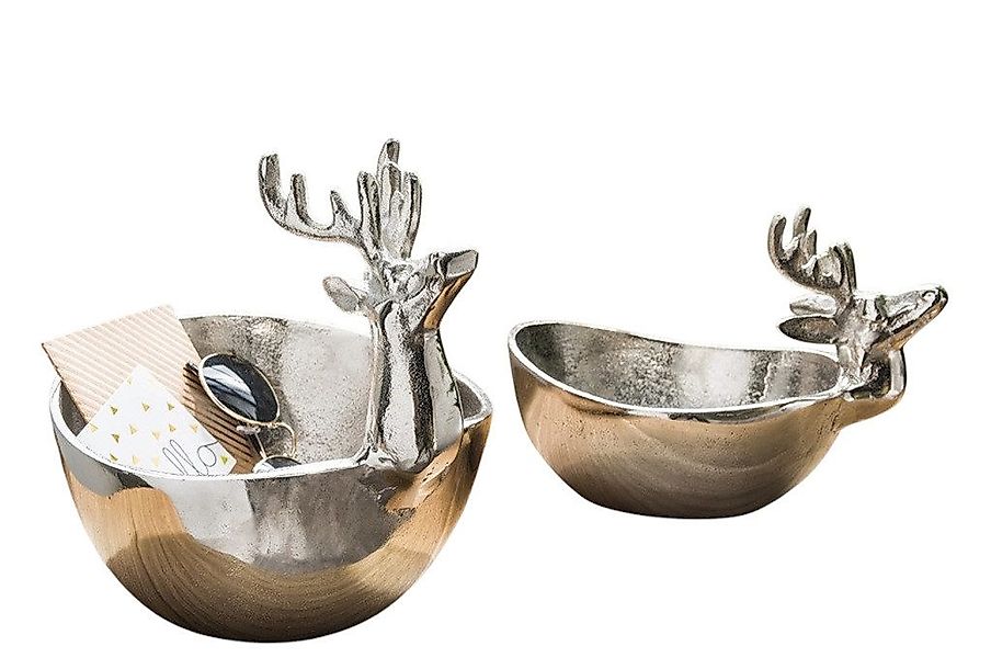 Main Möbel Dekofigur Dekoschale 29x23cm "Hirsch" günstig online kaufen