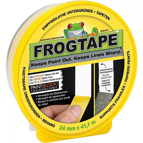 Frogtape Delicate 24 mm Gelb FSC® günstig online kaufen