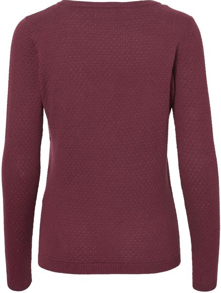 Vero Moda Rundhalspullover VMCARE STRUCTURE LS günstig online kaufen