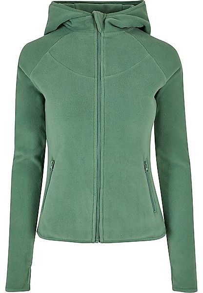 URBAN CLASSICS Sweatjacke Urban Classics Damen Ladies Polar Fleece Zip Hood günstig online kaufen