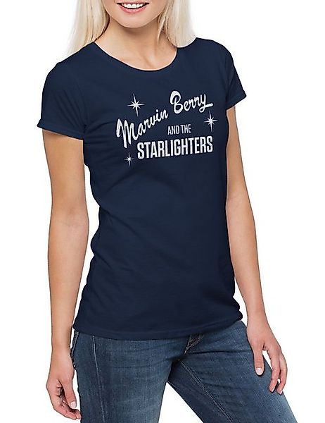 Urban Backwoods Print-Shirt Marvin Berry And The Starlighters Damen T-Shirt günstig online kaufen