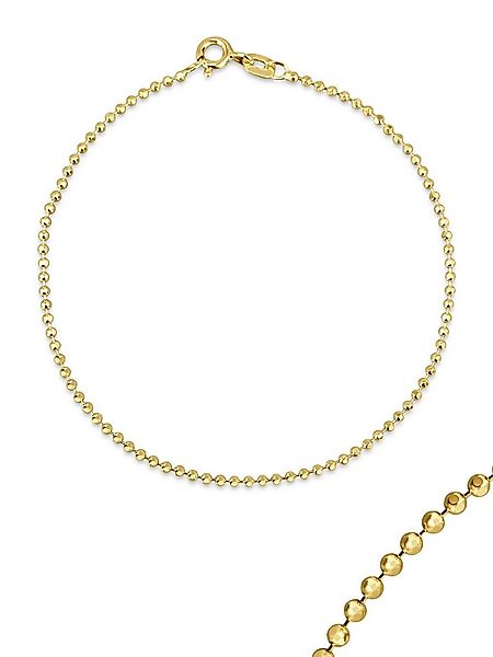 Antares Gold Goldarmband Mini Kugelarmband 14K Gold – 18 cm, 1,5 mm, Hellgo günstig online kaufen