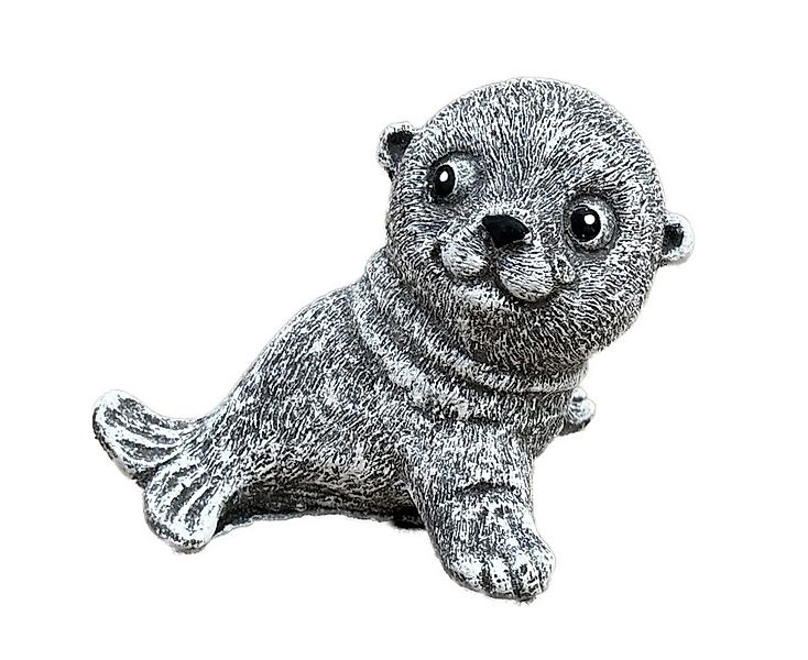 Stone and Style Gartenfigur Steinfigur Robbe günstig online kaufen