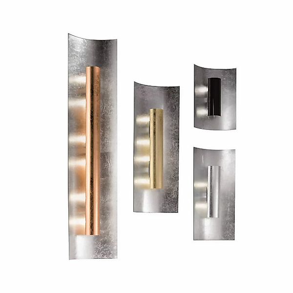 Wandleuchte Aura Kupfer Blende gold, Höhe 30cm günstig online kaufen