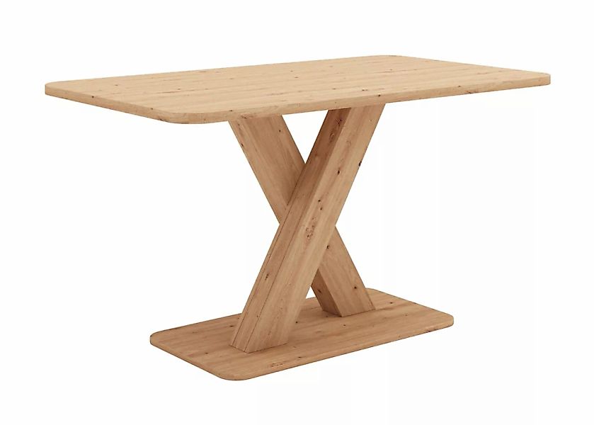 Home affaire Esstisch "Miles Tisch, Esszimmertisch, Küchentisch", (1 St.), günstig online kaufen