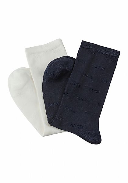 BOSS Socken "2P RS BOSS Ao VI W" Packung, 2er Pack, 2 Stk. tlg. mit tonigen günstig online kaufen