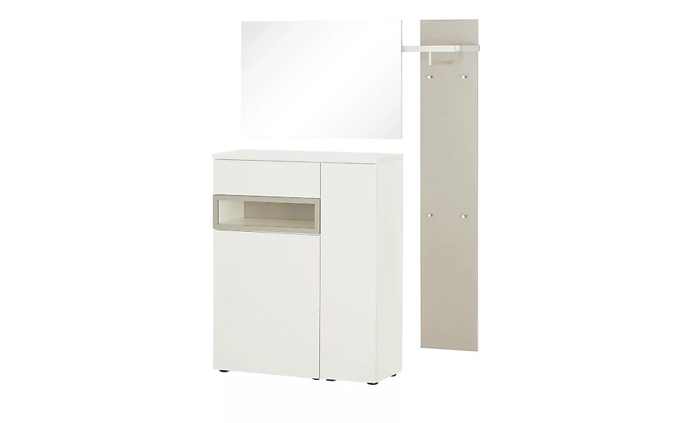 Garderoben-Set - weiß - 150 cm - 201 cm - 35 cm - Garderoben & Kleiderstang günstig online kaufen