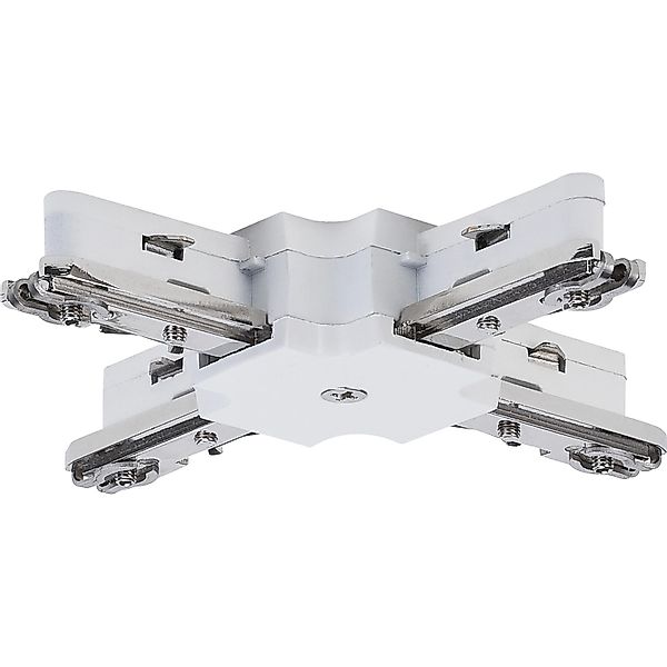 Paulmann "URail Verbinder X-Stück 104x104mm max. 1000W Weiß" günstig online kaufen