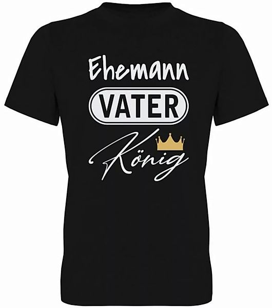 G-graphics T-Shirt Ehemann – Vater – König Herren T-Shirt, mit Frontprint, günstig online kaufen