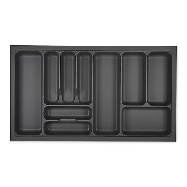 SOTECH Orga-Box I Besteckeinsatz Höhe 55 mm Oriongrau 900 mm Antirutschbesc günstig online kaufen