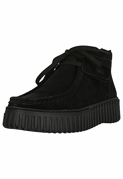 Clarks Schnürschuh "Torhill Moss" mit gerippter Laufsohle günstig online kaufen