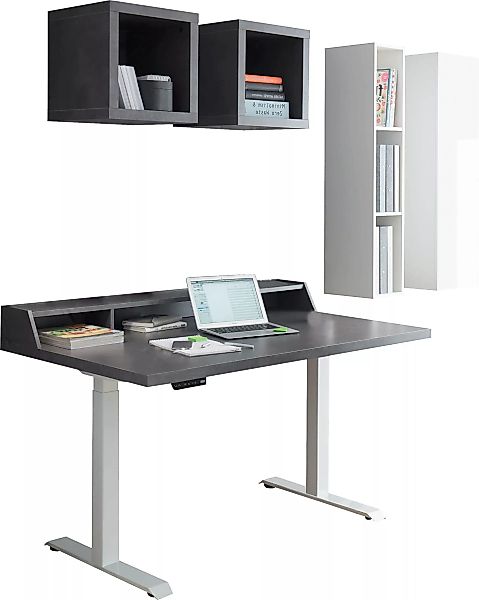 Mäusbacher Büro-Set "Big System Office", (6 tlg.), Schreibtisch höhenverste günstig online kaufen