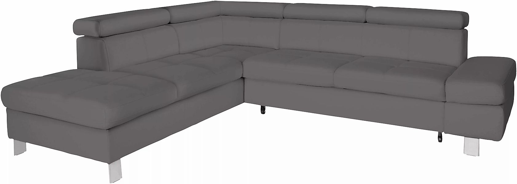 exxpo - sofa fashion Ecksofa "Fiji, L-Form", mit Kopf- bzw. Rückenverstellu günstig online kaufen