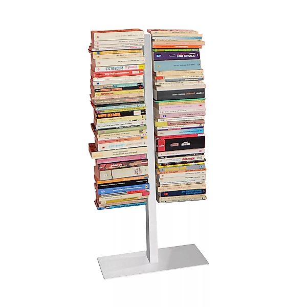Radius - Booksbaum Bücherregal klein - weiß/BxHxT 39x90,5x12cm/8 Fächer günstig online kaufen