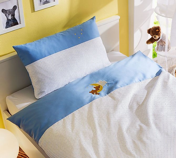 BETTWAESCHE-MIT-STIL Bettwäsche Mako Satin Kinder Bettwäsche günstig online kaufen