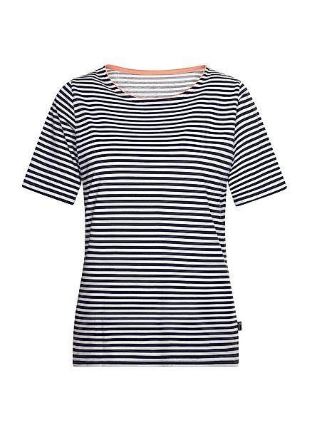 Trigema T-Shirt TRIGEMA T-Shirt mit Streifenmuster günstig online kaufen