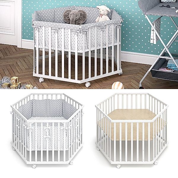 VitaliSpa® Laufgitter Estrella, Weiß, 128 x günstig online kaufen