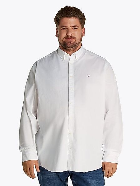 Tommy Hilfiger Big & Tall Langarmhemd BT-FLEX POPLIN SOLID RF SHIRT-B Große günstig online kaufen