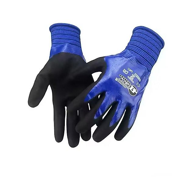 Wonder Grip Arbeitshandschuhe 3 Paar doppelt beschichtete Nylon-Handschuhe, günstig online kaufen