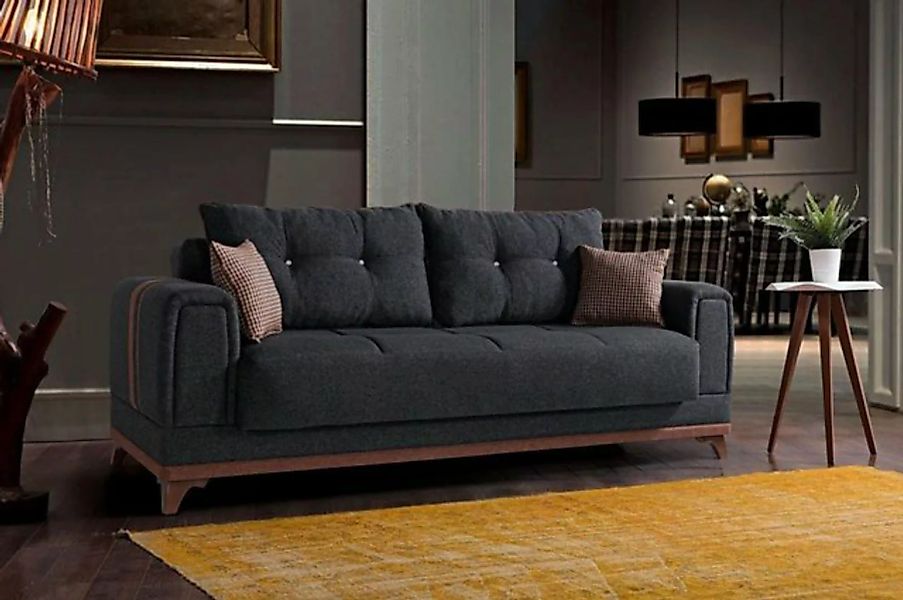 JVmoebel Sofa Luxuriöses Wohnzimmer Sofa 3 Sitzer Relax Sofa Modern 230 cm günstig online kaufen