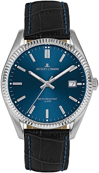 Jacques Lemans Quarzuhr 50-3R, Armbanduhr, Herrenuhr, günstig online kaufen