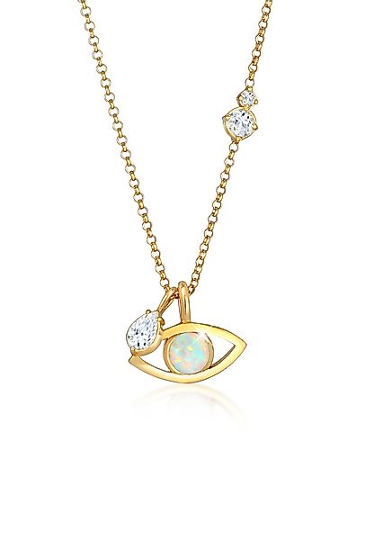 Kette mit Anhänger Evil Eye Türkis günstig online kaufen