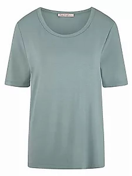 Kurzes Rundhals-Schlafshirt Hautnah grün günstig online kaufen
