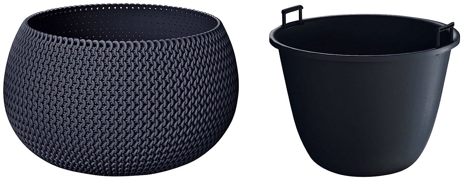 Prosperplast Pflanzkübel Splofy Bowl, ØxH: 37x21 cm günstig online kaufen