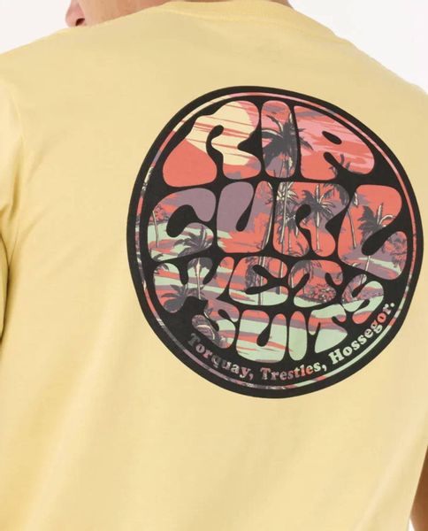 Rip Curl Print-Shirt Kurzärmliges T-Shirt Passage günstig online kaufen