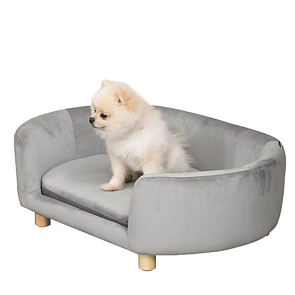 PawHut Tierbett Hundebett mit Holländischer Samt Schaumstoff, Holländischer günstig online kaufen