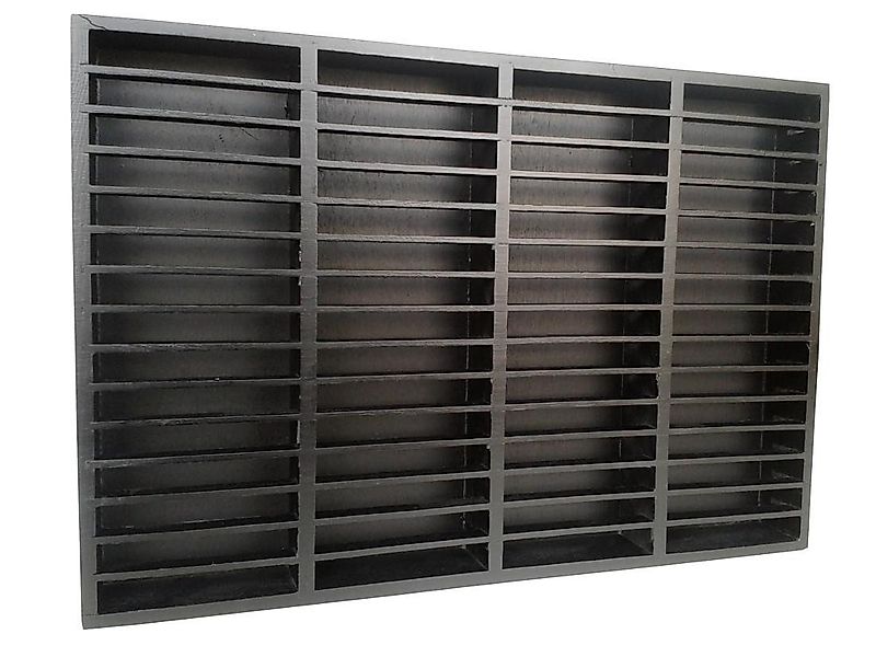 FabaCare CD-Regal MC Regal aus Holz für 60 Kassetten, Kassettenregal günstig online kaufen