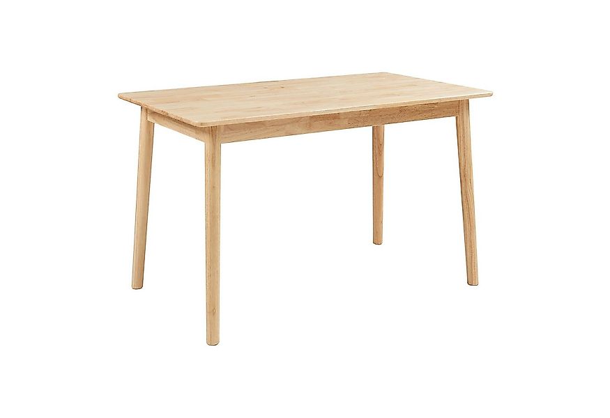 en.casa Esstisch, »Klijori« 140x70x74 cm rechteckig Holz Natur günstig online kaufen