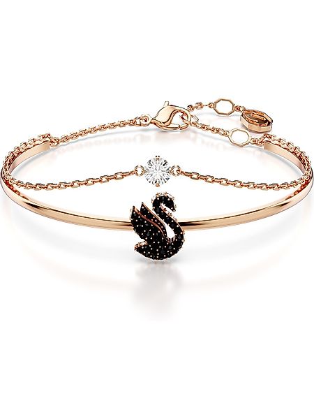 Swarovski Armreif Swarovski Damen-Armreif Metall Swarovski-Kristall günstig online kaufen