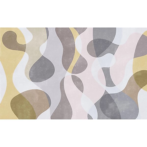 Komar Vliestapete Flux Meditation 400 cm x 250 cm Mehrfarbig günstig online kaufen