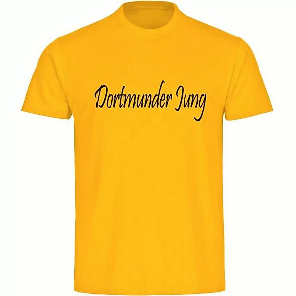 multifanshop T-Shirt Herren Dortmund - Dortmunder Jung - Männer günstig online kaufen
