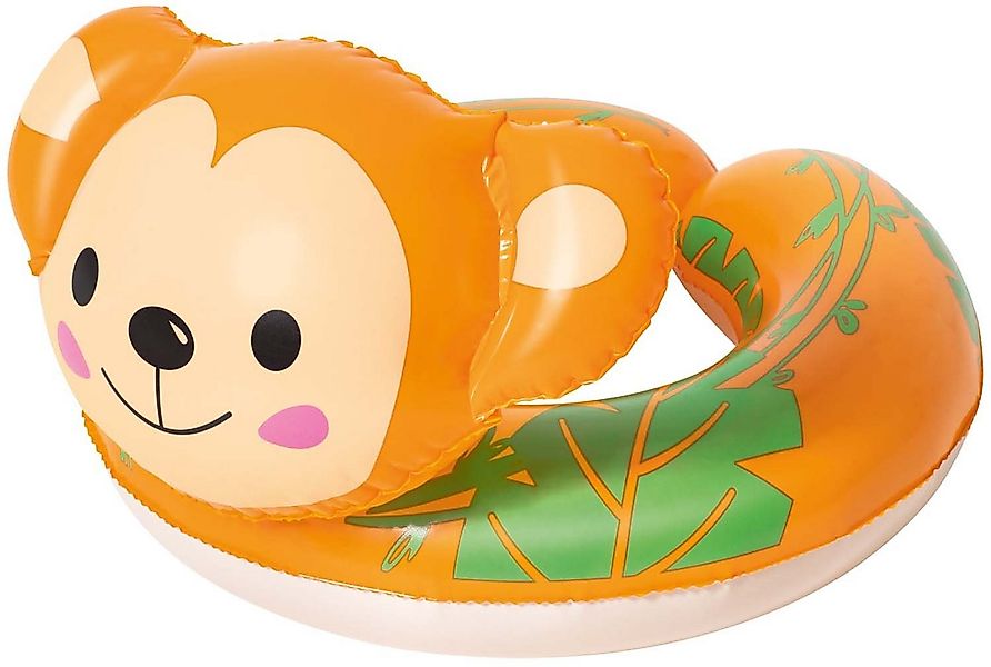 Bestway Luftmatratze Bestway 36112 - Schwimmring mit Tierkopf - Affe günstig online kaufen
