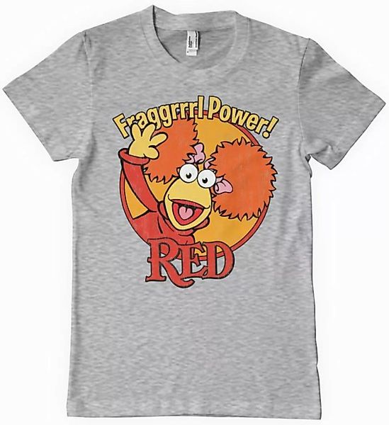 Fraggle Rock T-Shirt Red Fragggrrrl Power T-Shirt günstig online kaufen