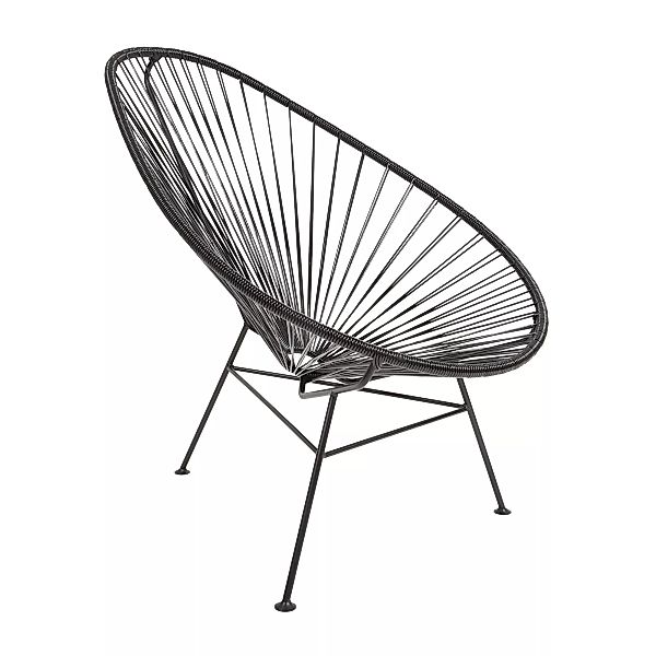 Acapulco Design - Acapulco Classic Chair - schwarz/Sitzfläche PVC/Gestell S günstig online kaufen