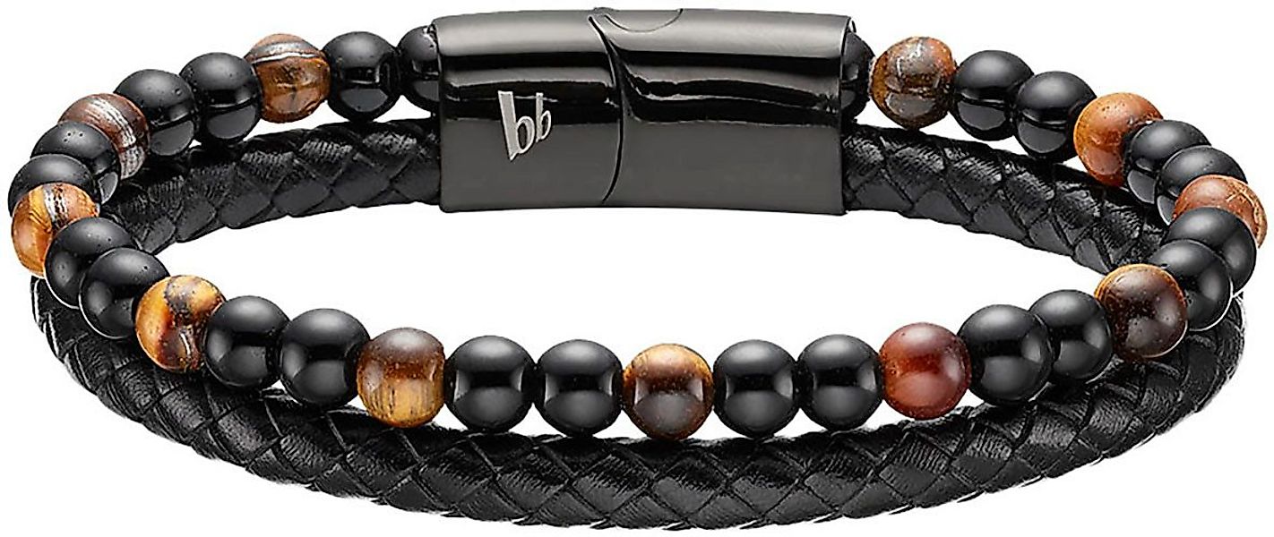 Bruno Banani Lederarmband Schmuck Geschenk Armband, günstig online kaufen