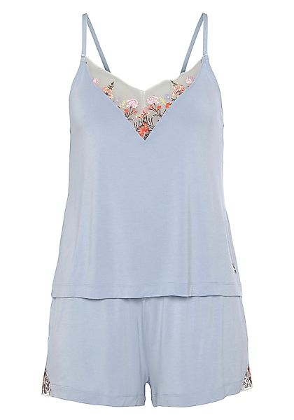 LASCANA Shorty 2 Stk. tlg., mit hübschen Spitzendetails günstig online kaufen