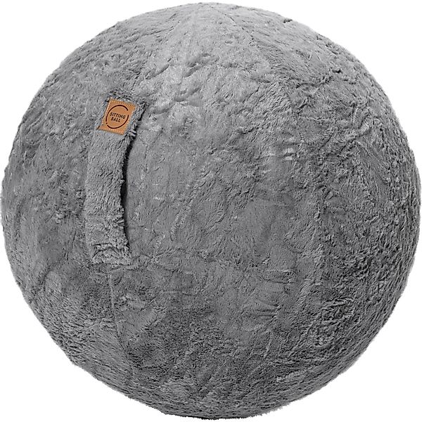 Sitting Ball Hocker Fluffy 150 l Mittelgrau günstig online kaufen