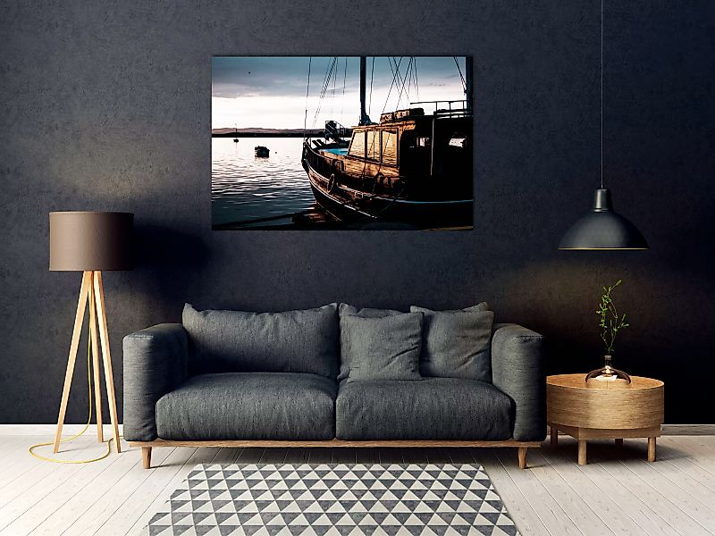 queence Acrylglasbild "Epstein", Himmel-Meer-Spa-Spa Bilder-Schiffe-Meer Bi günstig online kaufen