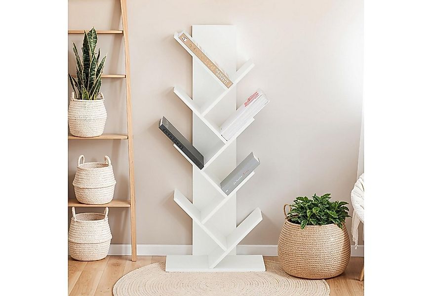 IDIMEX Bücherregal JULES, Design Regal freistehend mit 7 Ablagen Betonoptik günstig online kaufen