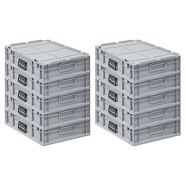 PROREGAL Spar Set 10x Eurobox Nextgen Portable HxBxT 135 x 40 x 60 cm 23 Li günstig online kaufen