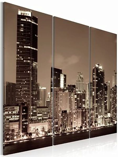 artgeist Wandbild Abend in Miami braun-kombi Gr. 60 x 40 günstig online kaufen