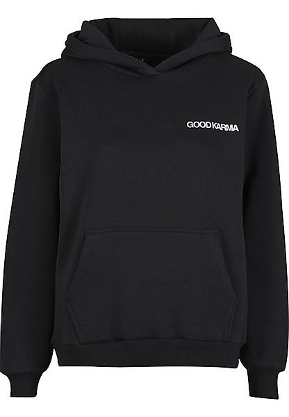 Miss Tee Kapuzensweatshirt Miss Tee Back Around Ladies Fluffy Hoody günstig online kaufen