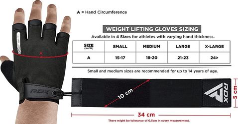RDX Trainingshandschuhe RDX Gewichtheberhandschuhe, extra dehnbare günstig online kaufen