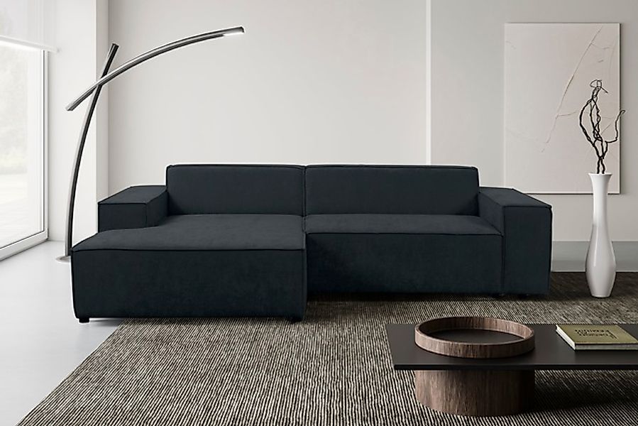 WERK2 Ecksofa »Trento, elegant & zeitlos, Breite 268cm, pflegeleichte Bezüg günstig online kaufen