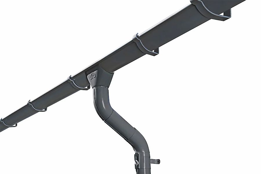 Skanholz Regenrinne 2 Stk. tlg. 812 cm, für Satteldach günstig online kaufen